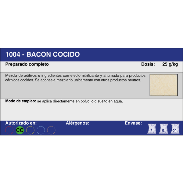 BACON COCIDO (2 Kg.)