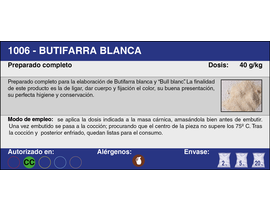 BUTIFARRA BLANCA (5 Kg.)