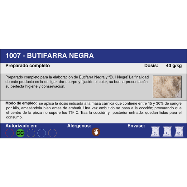 BUTIFARRA NEGRA (5 Kg.)