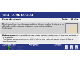 LOMO COCIDO (2 Kg.)