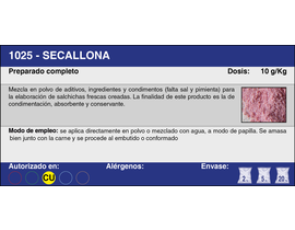 SECALLONA (2 Kg.)