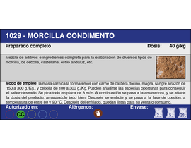 MORCILLA CONDIMENTO (5 Kg.)