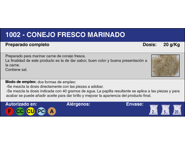 CONEJO F MARINADO (5 Kg.)