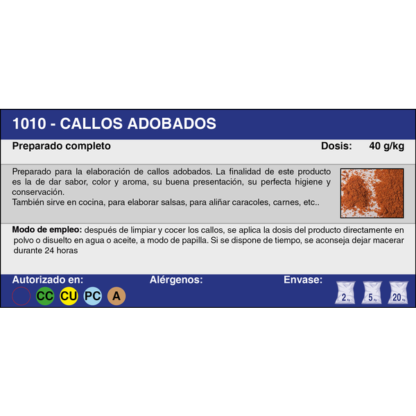 CALLOS ADOBADOS (5 Kg.)