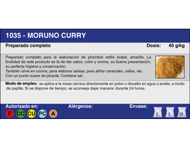 MORUNO CURRY (2 Kg.)
