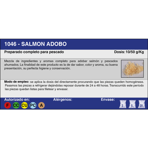 SALMON ADOBO (5 Kg.)