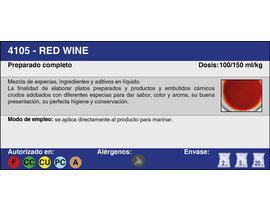 MARINADO RED WINE (20 Kg.)