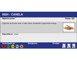 CANELA MOLIDA (20 Kg.)