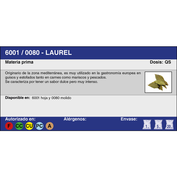 LAUREL MOLIDO (20 Kg.)