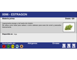 ESTRAGON HOJAS EXTRA (20 Kg.)
