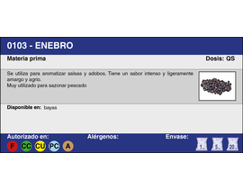 ENEBRO BAYAS (20 Kg.)