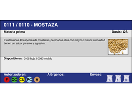 MOSTAZA GRANO (20 Kg.)