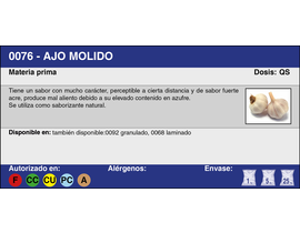 AJO MOLIDO (1 Kg.)