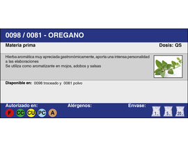 OREGANO MOLIDO (1 Kg.)