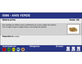 ANIS VERDE MOLIDO (1 Kg.)