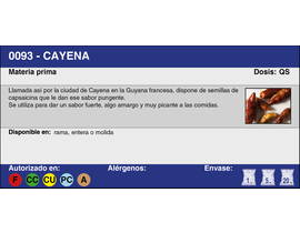 CAYENA MOLIDA 40.000 shu (1 Kg.)