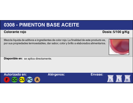 PIMENTON B.A. DULCE (E.M)