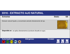 AJO EXTRACTO NATURAL (5 Kg.)