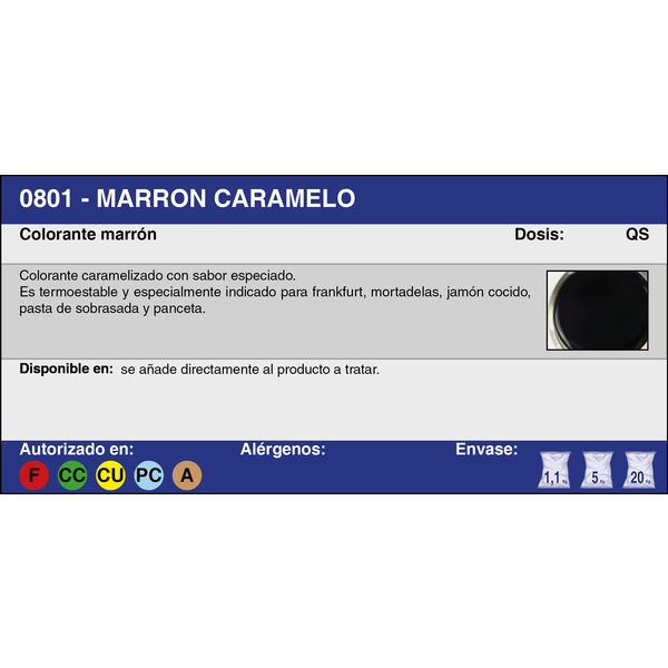 MARRON CARAMELO (1,1 Kg.)