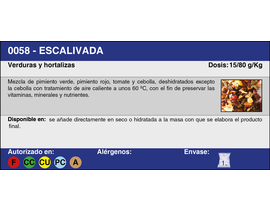ESCALIVADA DESH. S/GLUTEN (1 KG.)
