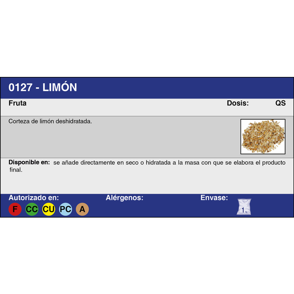 LIMON DESHIDRATADO (1 Kg.)