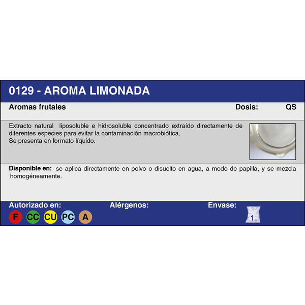 AROMA LLIMONA 87101 (1 Kg.)
