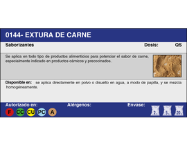 EXTURA DE CARNE (20 Kg.)