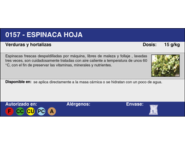ESPINACA HOJA  (1 Kg.)