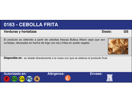 CEBOLLA FRITA  DESH. (1 Kg.)