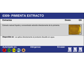 PIMIENTA EXTRACTO (5 Kg.)