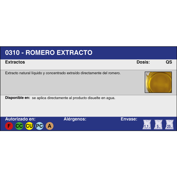 ROMERO EXTRACTO (5 kg.)