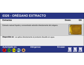 OREGANO EXTRACTO (1,1 Kg.)