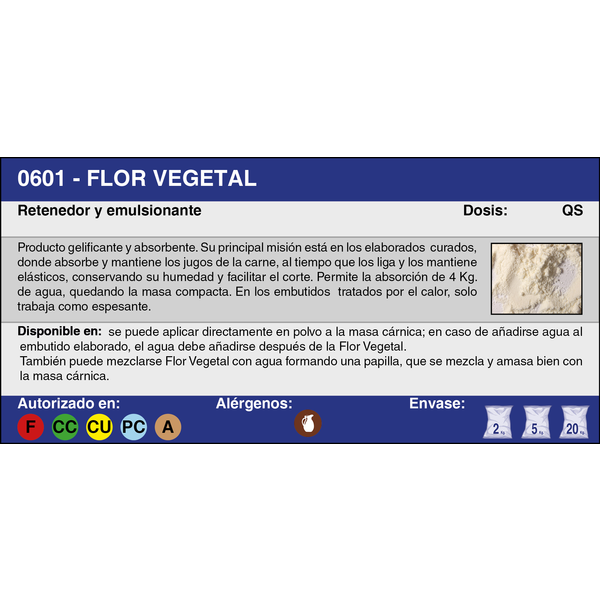 FLOR VEGETAL (5 Kg.)