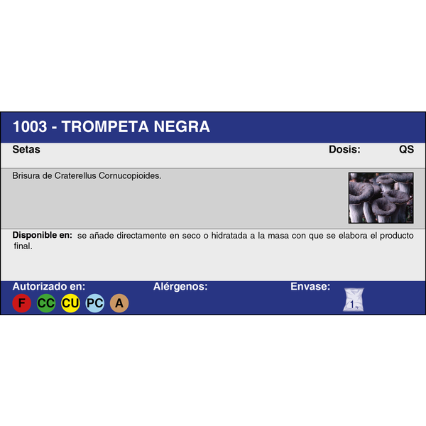 TROMPETES DE LA MORT - BRISURA Nº 3 (1 kg.)