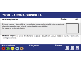 AROMA GUINDILLA 87058 (25 Kg.)