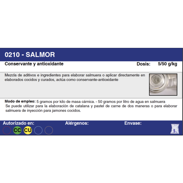 SALMOR (5 Kg.)