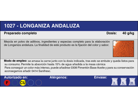 LONGANIZA ANDALUZA (2 Kg.)