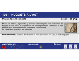NUGGETS S/SAL (2 Kg.)