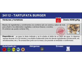 TARTUFATA BURGER (1 Kg.)