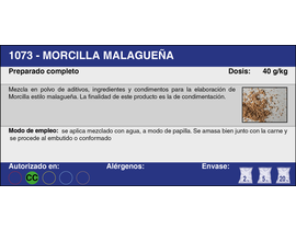 MORCILLA MALAGUEÑA (20 Kg.)