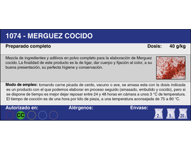 MERGUEZ COCIDO (20 Kg.)