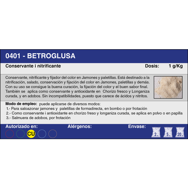 BETROGLUSA (5 Kg.)